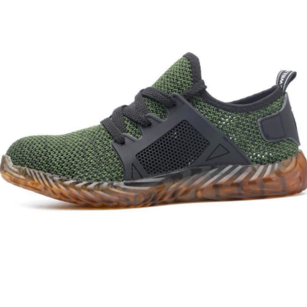 Green Men’s INDESTRUCTIBLE Safety Ryder steel toe